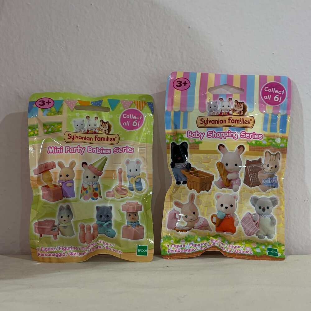Sylvanian Families Baby Shopping Mini Party Series 2 Blind bags Calico Critters